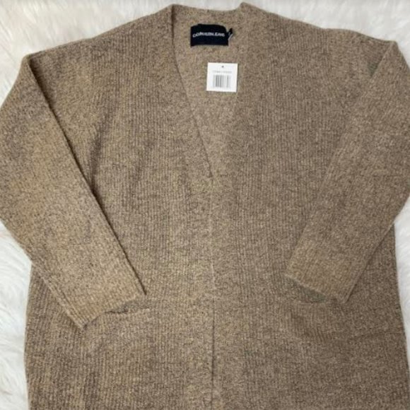 NWT Calvin Klein Cozy Cardigan Knit Sweater - Picture 2 of 3
